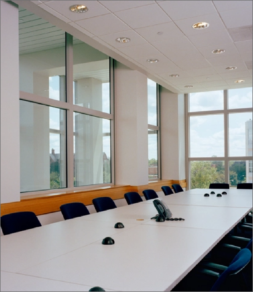 A boardroom at Palmer Commons