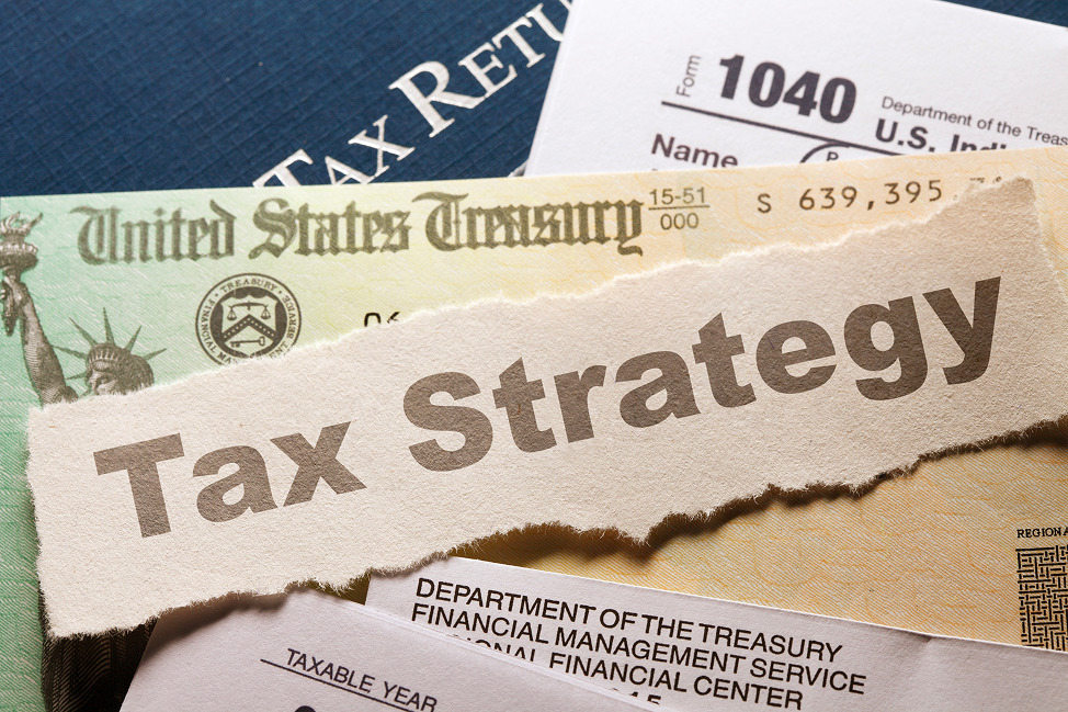 Stock photo of tax documents