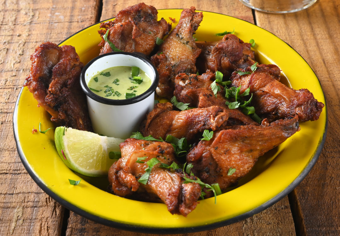 Peruvian Roasted Chicken with Spicy Ají Amarillo Sauce