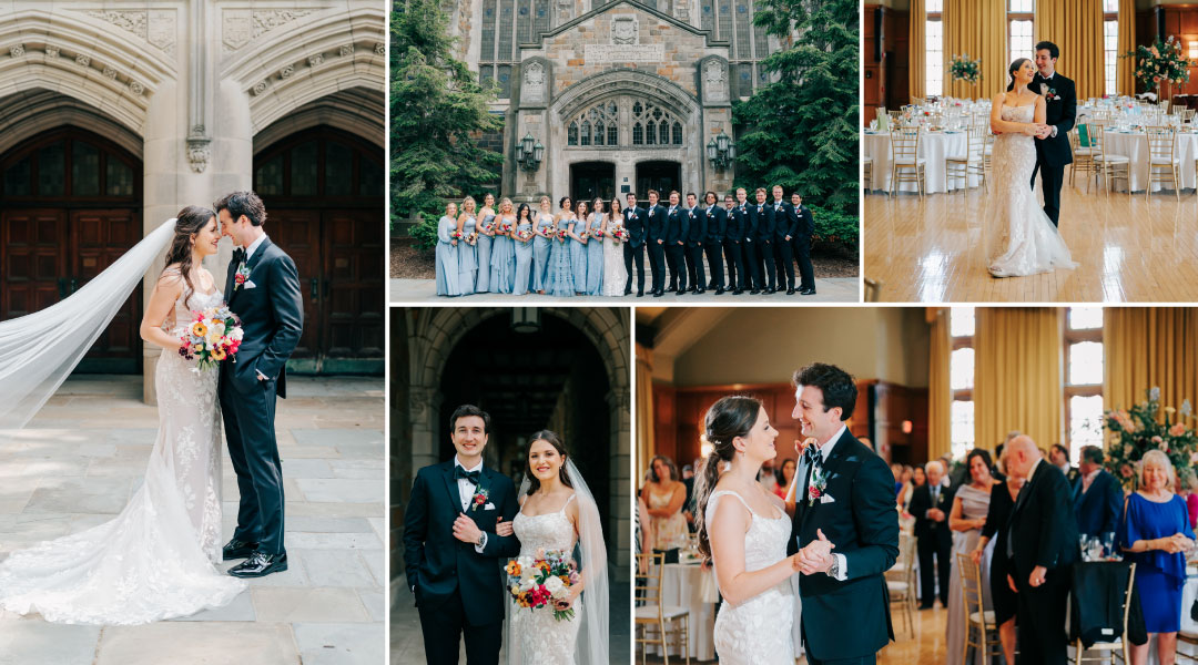 Collage of Pictures from Katrina and Zac Chambers's Wedding